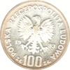 Polen 100 Zlotych Silber 1983 Ochrona Srodowiska