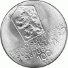 100 Korun, Tschechoslowakei, 1990