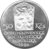 50 Korun, Tschechoslowakei, 1986, Bratislava