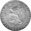 50 Korun, Tschechoslowakei, 1949, Stalin
