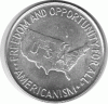 Halve Dollar 1952 Washington 1/2 Silber Dollar