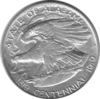Halve Dollar 1921 Alabama 1/2 Silber Dollar