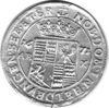 Altdeutschland 1/3 Taler 1671 Mansfeld Eisleben Johann Georg III