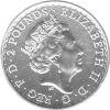 1 Unze Silber 2 Pfund Lunar Hund 2018