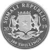 Somalia Elefant 5 Unzen Silber 2019