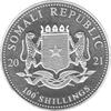 Somalia Elefant 2 Unzen Silber 2021