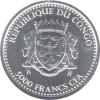 Congo Silbermünze 1 Unze Silverback Gorilla 2021