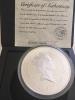 Kookaburra 10 Unzen PP Silbermünze Proof Perth Mint 1992