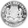 Somalia Leopard 1 Kilo Silber 2023