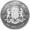Somalia Elefant 1 Kilo Silber 2023