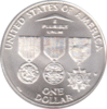 1 Dollar, USA 1994, Vereinigte Staaten 10 Jahre Nationale Gedenkstätte