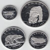 Platin Kanada 1990 Eisbären proof