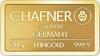Goldbarren 20 Gramm Hafner Responsive & Fair