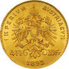 4 Florin Österreich Goldmünze Kaiser Franz Joseph