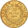 20 Franc Frankreich Napoleon III 1852-1870 ohne Kranz