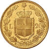 Italien 20 Lire Umberto I 1878-1900