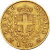 Italien 20 Lire Vittorio Emanuele II 1861-1878