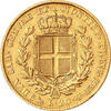 Italien 20 Lire Carl Albert 1831-1849