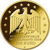 100 Euro Goldmünze 2024 Literatur Krug
