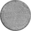 Anhalt Bernburg Alexander Carl Ausbeutetaler 1862