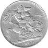 Großbritannien 1 Crown 1889 Victoria Krone